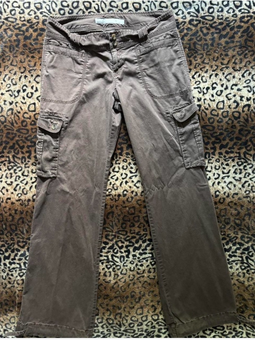 Vintage Old Navy Lowrise Brown Cargo Pants